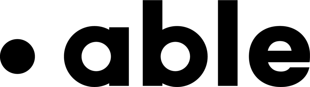 logotipo de la revista .able